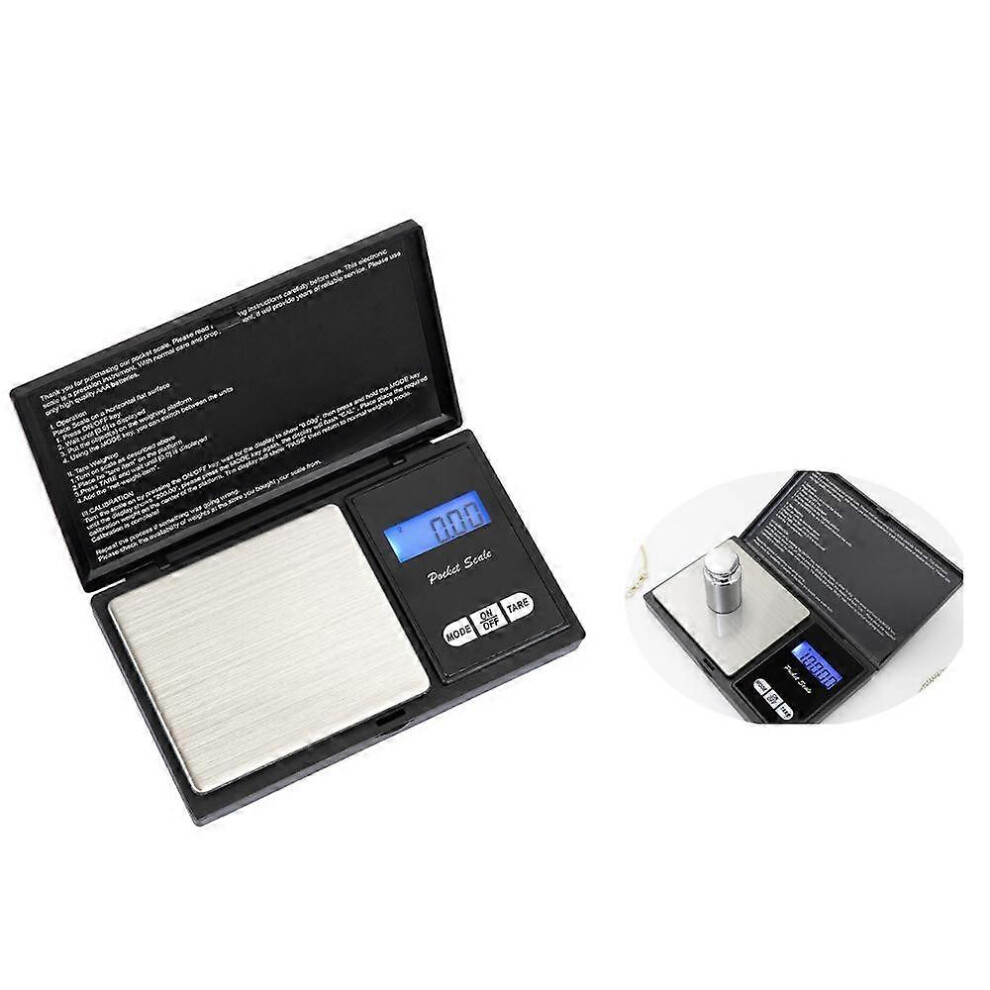 (As show, One size) CS Weighing Jewelery Gold Electronic Jewelry weighing 0.01g.200g/0.01g