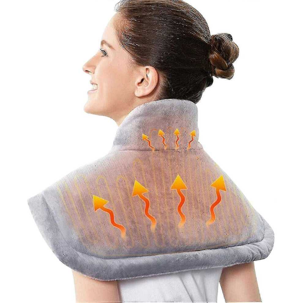 (As show, One size) Electric heating pad, Shoulder heating pad, Back heating pad