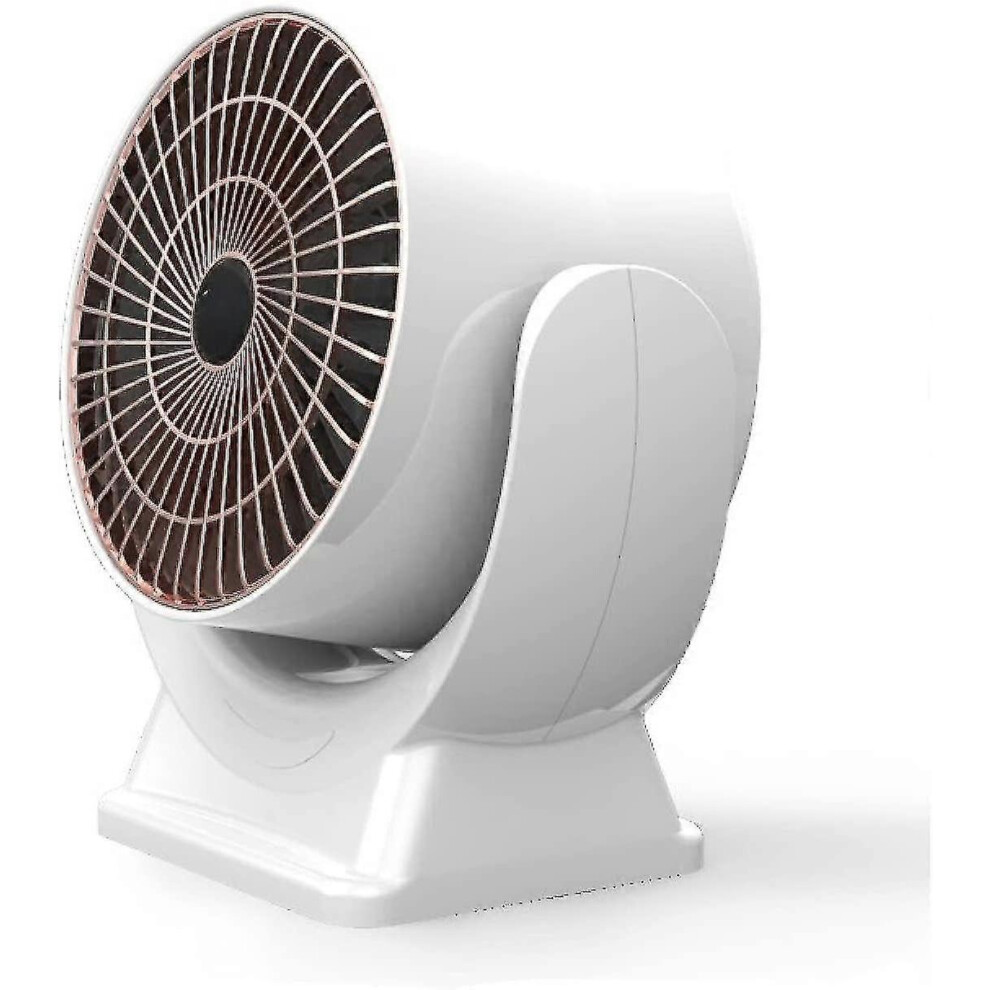 (As show, One size) Portable Camping Heater Usb Energy Saving Fast Warm Air Household Mini Electric Heater Office Household Small Appliances White