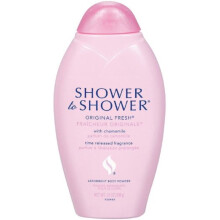 Absorbierender K?rperpuder von Shower to Shower, Original Fresh mit Kamille, 13-Unzen-Flaschen (2er-Pack)