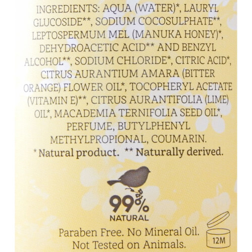 Wild Ferns Manuka Honig Duschgel 2