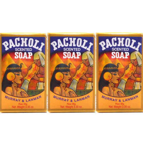 ΣΑΠΟΥΝΙ PATCHOULI 3.3oz JABON de PACHOLI SAVON ΠΟΣΟΤΗΤΑ-3