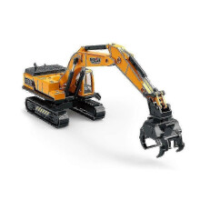 (As show, One size) Simulation Engineering Excavator Vehicle For Children Toy Grapple Sling Cart Model Boy Car Model