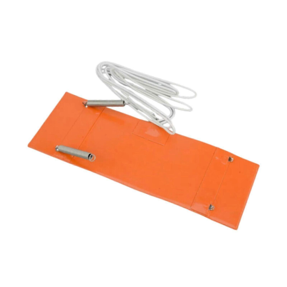 (As show, One size) Silicone Rubber Heating Pad 25x9cm Reliable Replace for Industrial Equipment