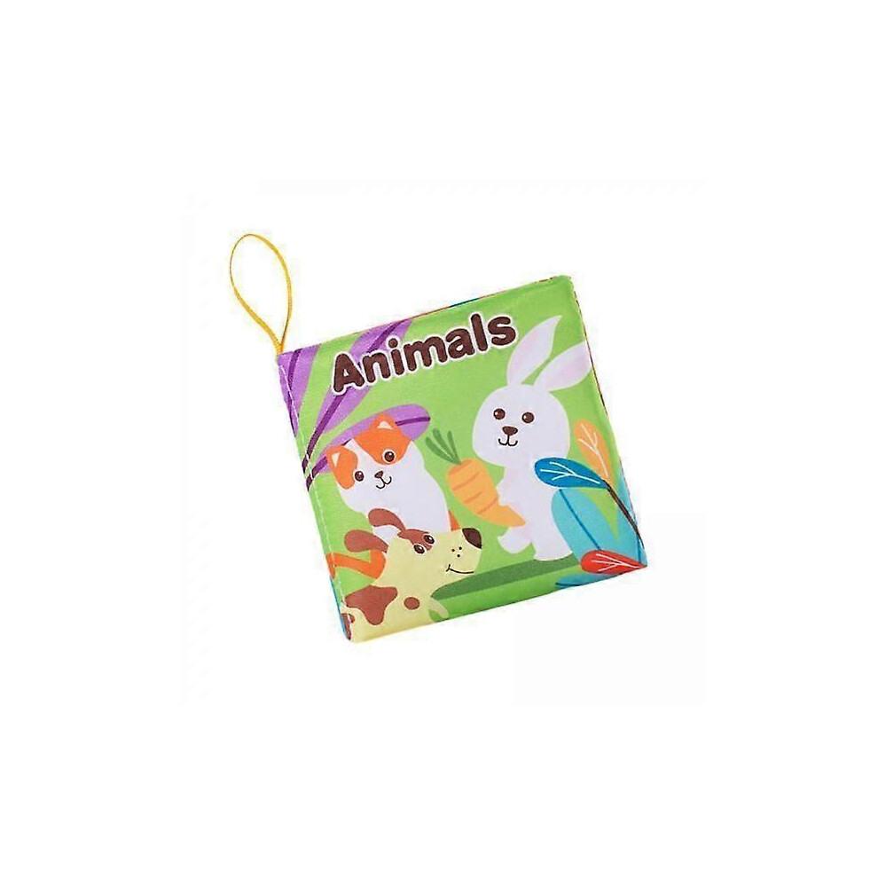 (As Show, One Size) 2Xbaby Bath Cloth Book Crinkle Paper Early Education For Kids Newborn Toddlers Style B 4633730170109