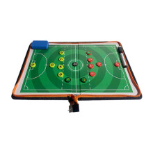 (Dark Green, One size) Soccer Coaching Board Guidance Training Practice Board Zipper Strategy Board Dark Green