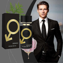 (As show, One size) Pheromone Perfume Spray Aphrodisiac Golden Lure-Her For Men to Attract Women