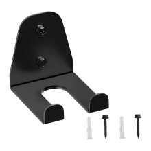 (6 Hooks, One size) Barbell Rack Wall Mount Barbell Mount Rack Sturdy Weight Bar Holder for Home 2 Hook