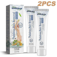(As show, One size) 1/2pcs Body Hair Removal Cream for Intimate Parts Legs Armpit Gentle Depilatory Cream 60g