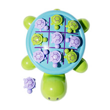 (As show, One size) Turtle Tic Toe Game Favors Travel Games Educational Toy for Kids Gifts