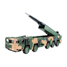 (grey, One size) 1/50 Simulation Fight Vehicle Toy Gift Launcher Vehicle for Kids Adults Boys grey