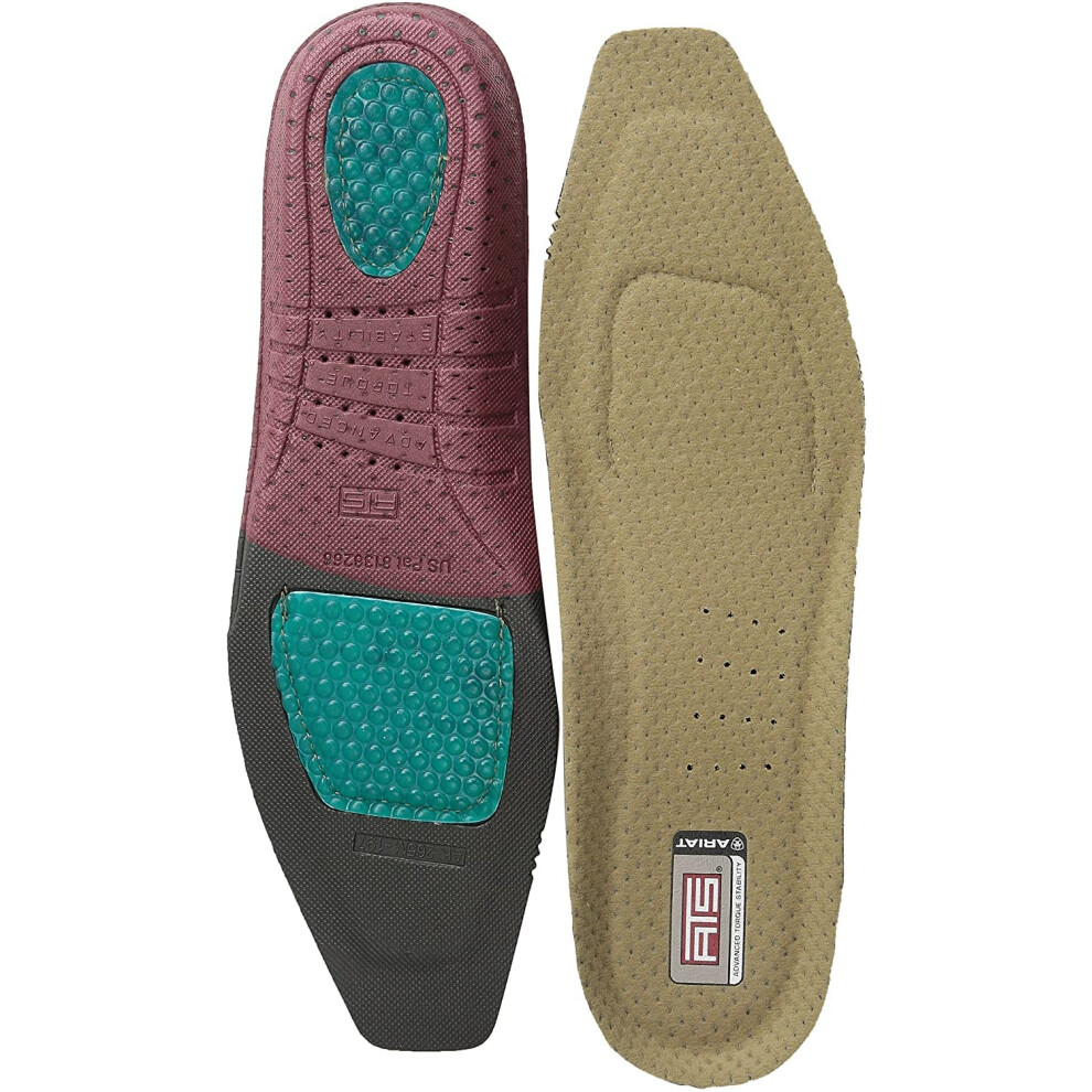 Ariat Men's Men's Ats Square Toe Footbeds, Multi, 11.5-image