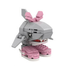 Italian Brainrot Tung Tung Tung Sahur Building Blocks Tralalero Tralala Action Toy Figures _r