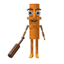 (Style 09) Italian Brainrot Tung Tung Tung Sahur Building Blocks Tralalero Tralala Action Toy Figures _s