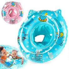 (Elephant pink) Baby Swimming Float Ring For 3-36 Months, Baby Neck Float With Float Seat, Swim Pool Bathing Accessories
