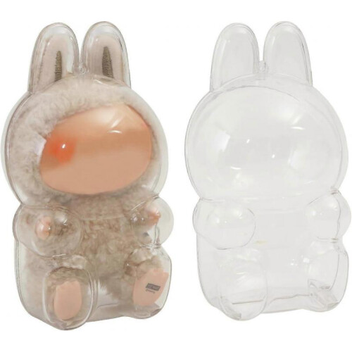 (Sitting) Protective Case for LABUBU, Clear Figure Display Case (Doll Excluded)