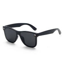 (Shine Black) New Men's Polarized Uv400 Fashion Sunglasses