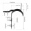 (As show, One size) Mailbox Latch and Handle Kit Practical Spare Parts Assembly Security Replace 2