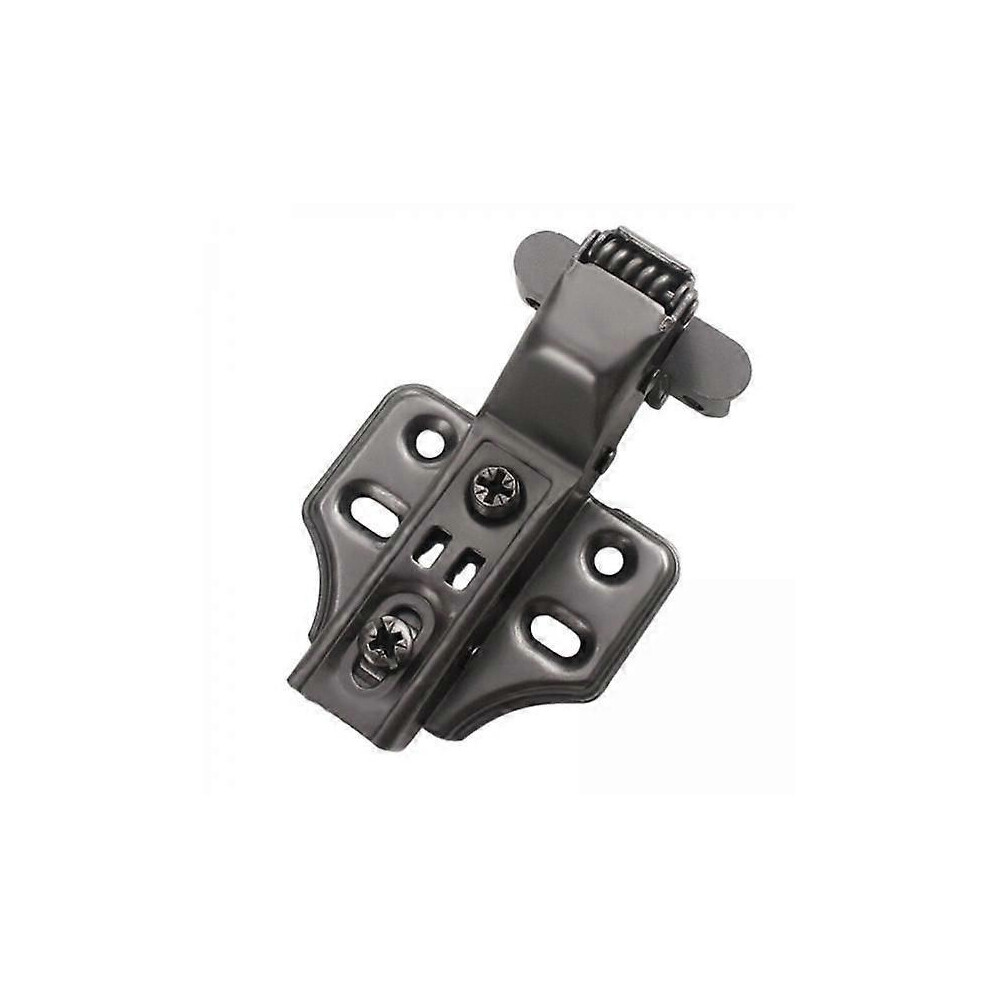 (As Show, One Size) 3Xaluminum Frame Door Hinge Mute Hydraulic Hinge For Cabinet Bookcase Wardrobe Gray Big Bend 4634036193649
