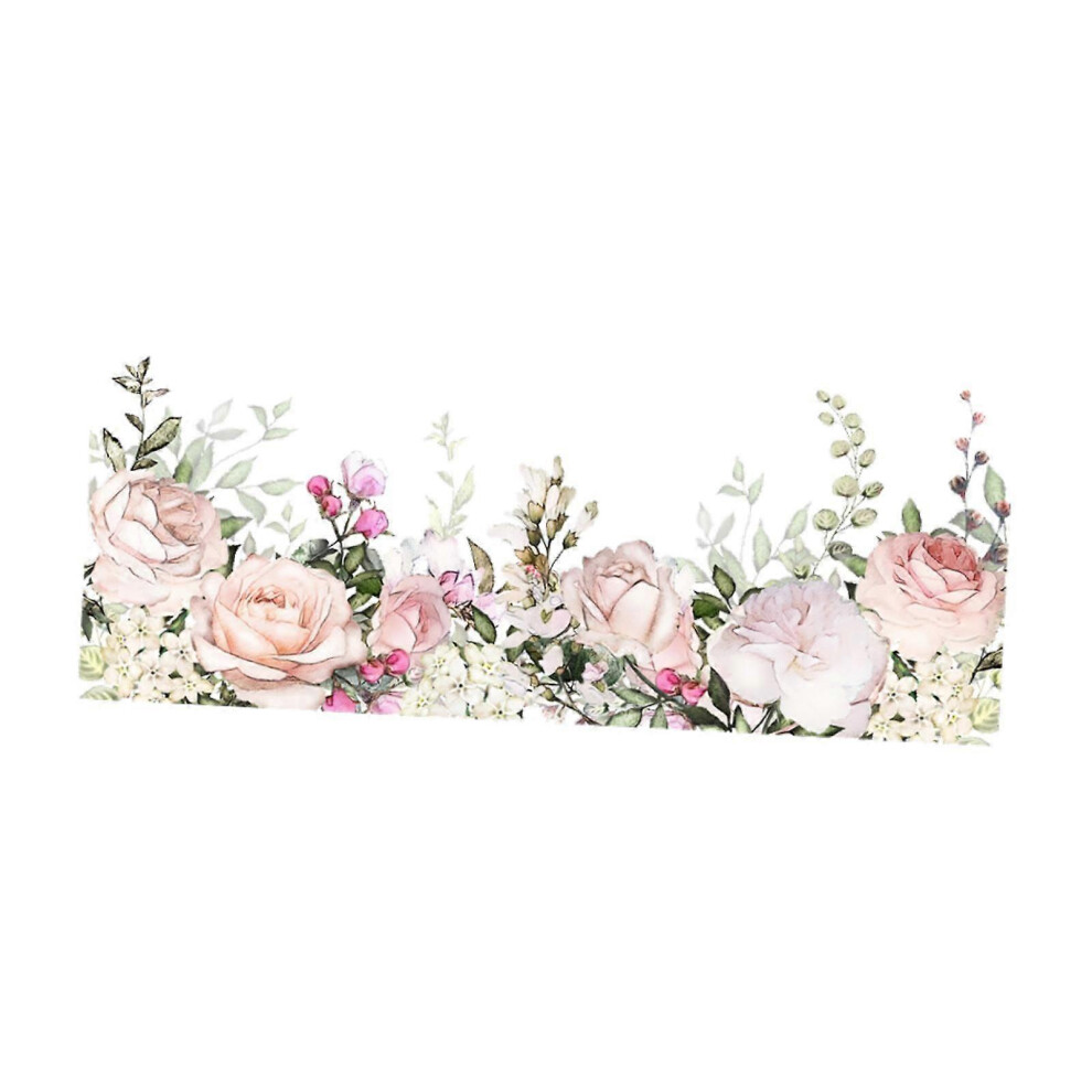 (As Show, One Size) Flower Wall Decal Modern Murals For Corridor Kids Nursery Sofa Tv Background Kikidex