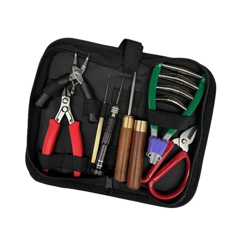 (withoutStartingClamp, One size) Badminton Stringing Pliers Tool Kit Supplies Tool Versatile Professional Awl with Starting Clamp-image-OPC-PHRBHSG-NEW