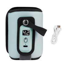 (blue, One size) Bottle Warmer Breast Milk Universal Milk Heater for Home Traveling Going Out yellow