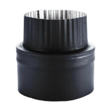 (As show, One size) Flue Adapter Joiner Stainless Steel Fireplace Accessory Chimney Connection