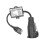 US to EU Trailer Light Adapter for 4-Pin Flat Plug to 13-Pin Round Socket 1