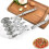 5 Wheel Pastry Cutter Stainless Pizza Slicer Multi-Round Dough Cutter Roller 2