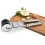 5 Wheel Pastry Cutter Stainless Pizza Slicer Multi-Round Dough Cutter Roller 5