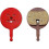 Baven Bicycle Disc Brake Pads for Avid BB5 - Red Brake Pads 2