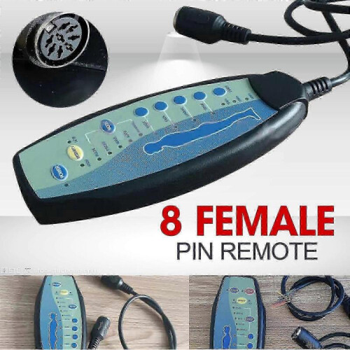 (without heating function)8 Female Pin Remote For Massage Power Lift Recliner Chair Hand Controller 12VD75 2