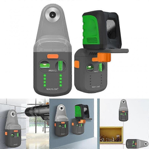 Auto-clamp Laser Level Tool Vertical Horizontal Line Laser with Dust Collector 1