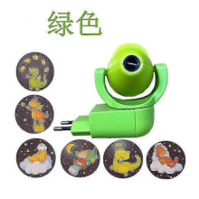 (Green) Star Moon Animal Projector Led Projector 6 Images Sensor Eu Plug Night Light For Kids Baby Bedroom Decoration - MXBC