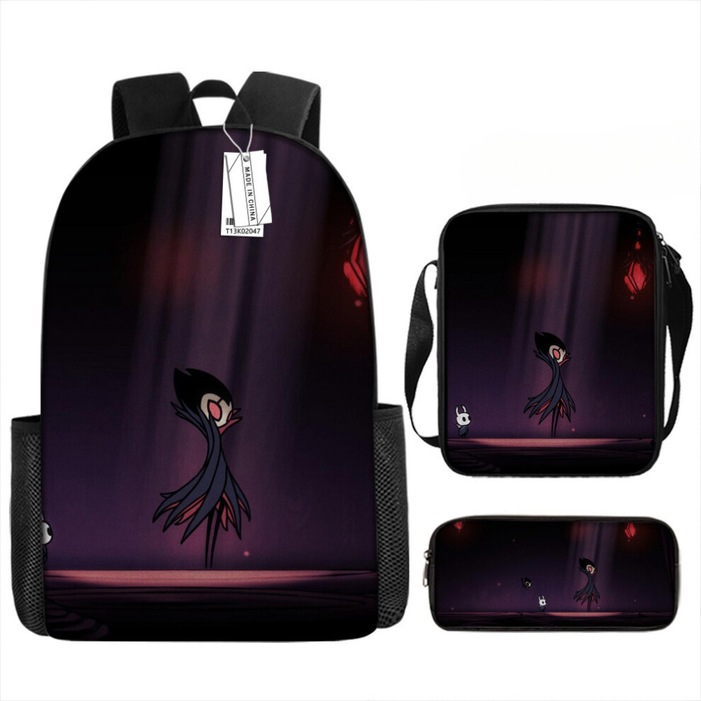 (28, Rucksack) Hollow Knight Student Backpack, Cartoon Anime Backpack for Kids, Large Capacity Simple Travel Bag for Boys-image-OPC-PHRBRFZ-NEW
