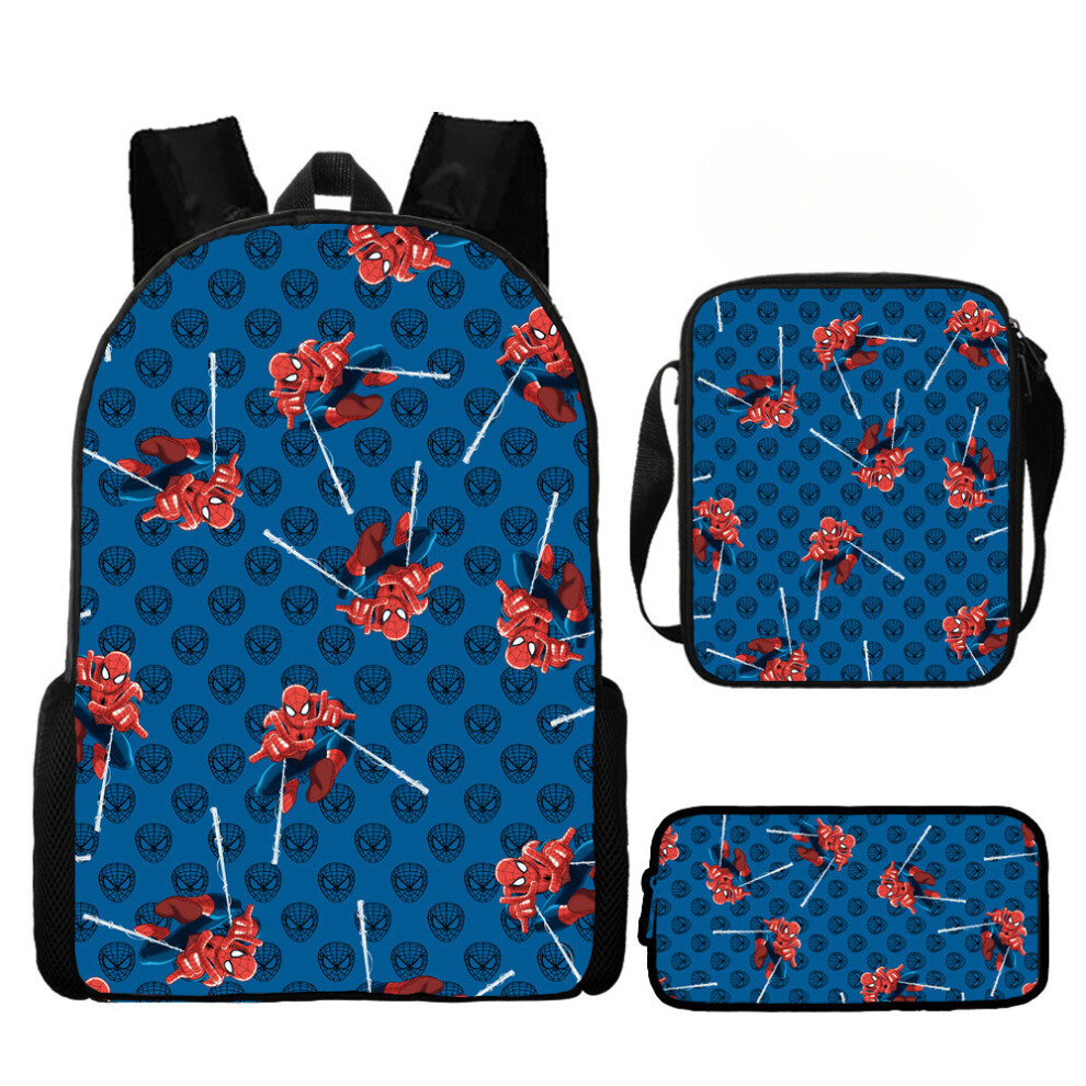 (U, crossbody bag) Spiderman Kids School Backpack, Large Capacity Cartoon Rucksack for Elementary Students-image-OPC-PHRBRJP-NEW