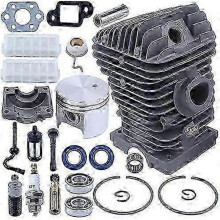 Cylinder Piston Engine Pan Kit, for Stihl 025 023 MS250 MS230 Chainsaw, 1123 020 1209, 1123 021 2500, 1123 358 7701(-JY