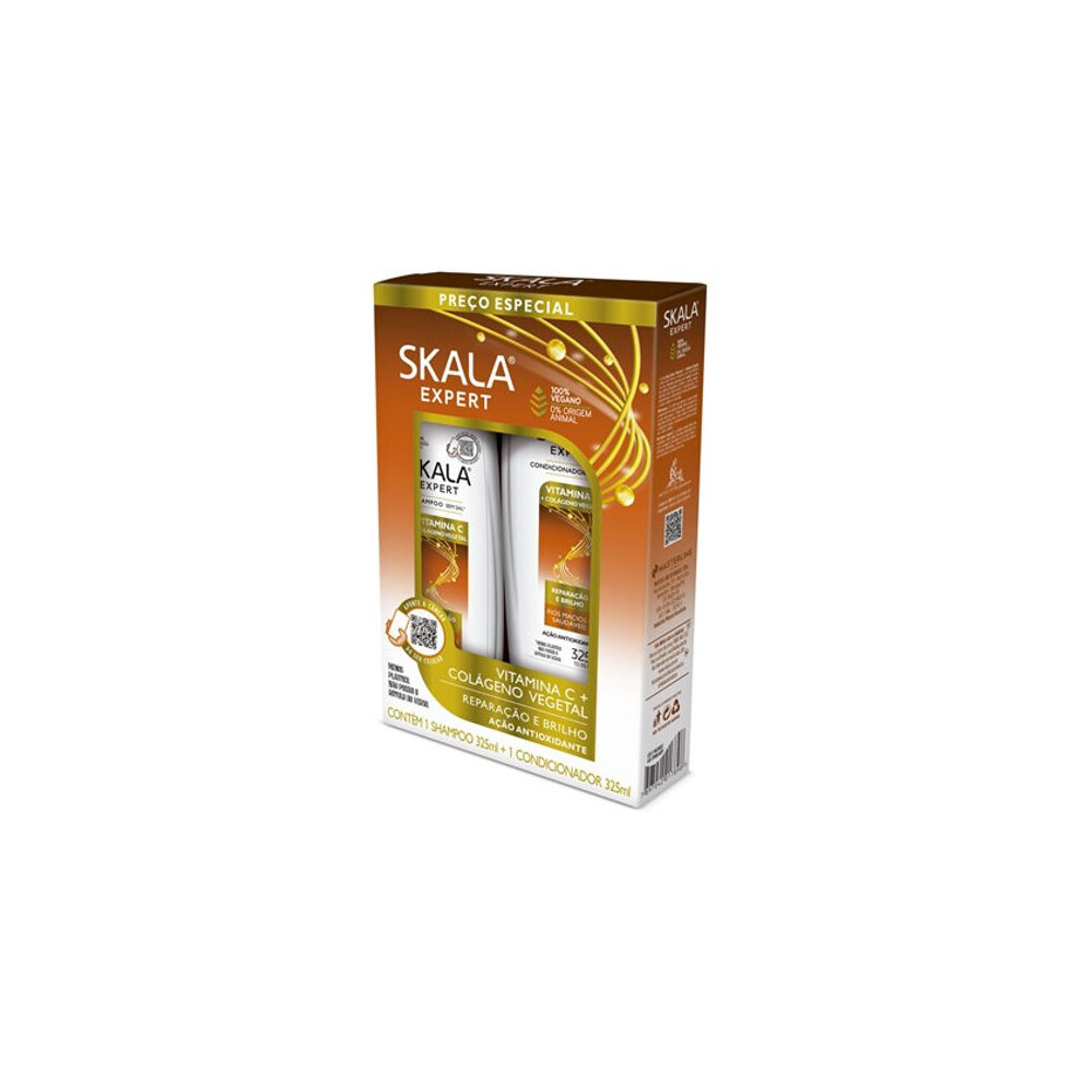 Skala Vitamina C Colag Shampoo + Conditioner 325 Ml
