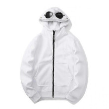(XL, white) "Men's Casual Hood Zip Up Hoodie Long Sleeve Sweatshirt"