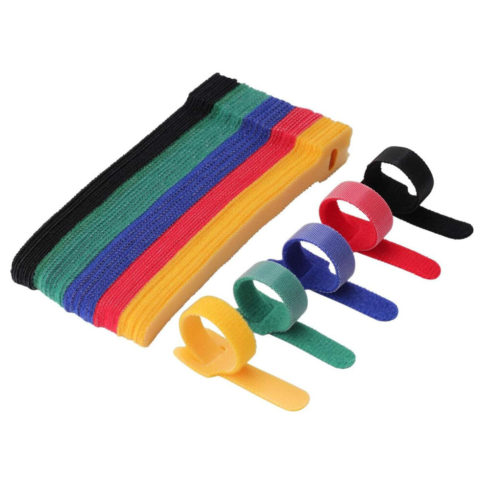 Gdqqoywqt - Reusable Nylon Cable Ties, Cable Management Storage Wrap Organizer, Cable Ties, Adjustable Straps For Multi-Purpose Cables, Idea 6920702380023