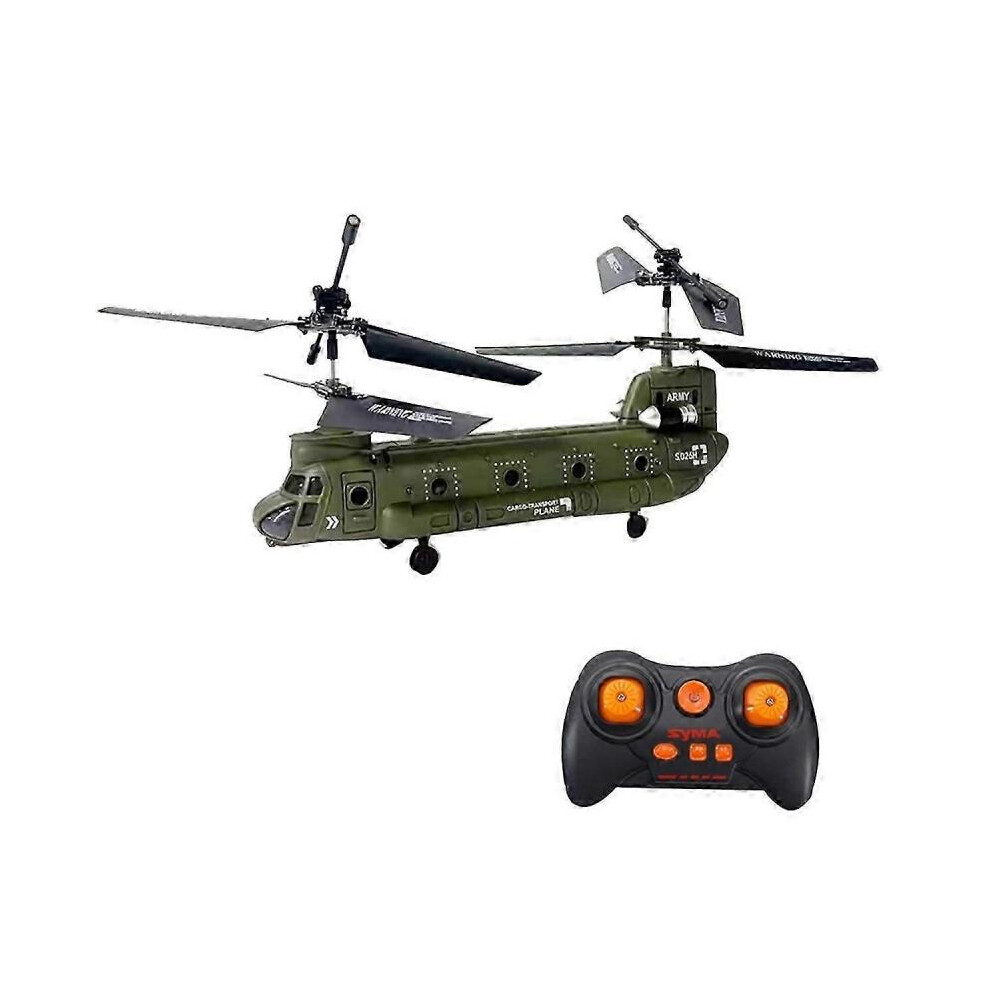 RC Helicopter S026H Double Propeller Fixed-Height Transport Aircraft Rc Airplane Remote Control Toys Gift for Kids
