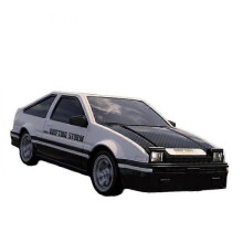 Drift remote control car small AE86 four-wheel drive racing car charging high-speed children's toy car GTR model black regular model