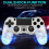 Wireless Gamepad, Fr PS4 Compatible with PS4 Controller Silbergrau 4