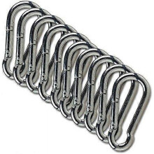 Mousqueton 8 mm lot de 5 paires de c.p. sports mousqueton crochet mousqueton