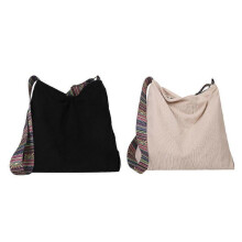 (style1358) (BAG)Handbag Women's Large Crossbody Bag Women's Fashion Handbag Corduroy Bag Fashion Shoulder Bag