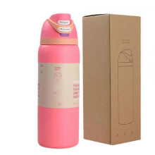 Owala FreeSip Insulated Stainless Steel Water Bottle with Straw Thermal Mug 34OZ