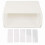 Under Cabinet Shelf Organizer Hollow Bevel Type Adhesive Mount Hanging Storage Box for Home 1