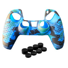 (4#) For PlayStation 5 Silicone Case Skin Protective Cover Xmas Gifts New