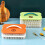 Large Capacity dumpling box portable storage box with timing multi-layer combination storage box kitchen refrigerator wonton box 4