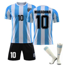 Fotbollsset fr fotbolls-VM fr barn/vuxna i Argentina Set W 1986-maradona 22#
